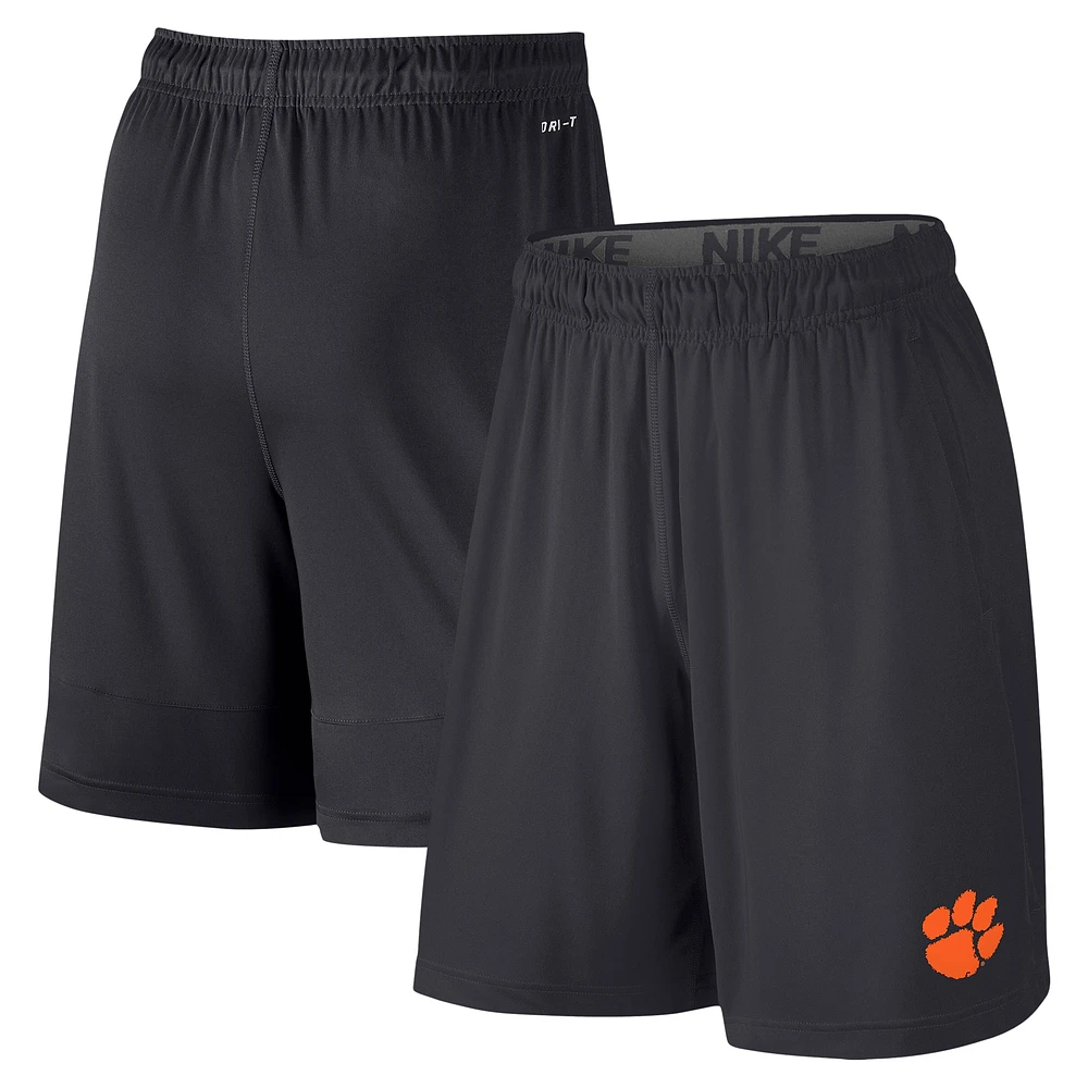 Short Nike Clemson Tigers Fly Performance anthracite pour jeune