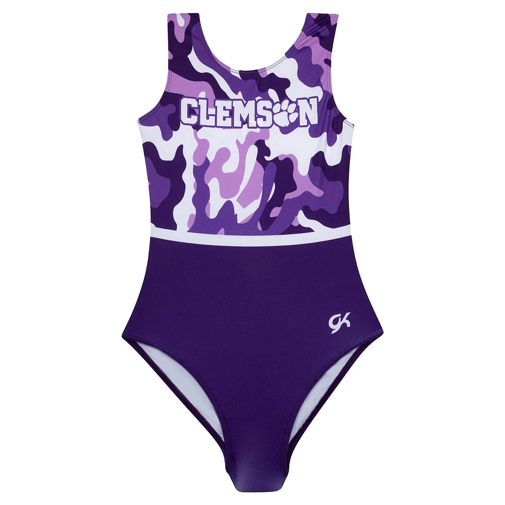 Justaucorps réplique violet pour jeunes Clemson Tigers Elite