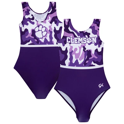 Justaucorps réplique violet pour jeunes Clemson Tigers Elite