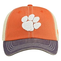 Casquette ajustable tout-terrain Clemson Tigers Orange Top of the World pour jeunes