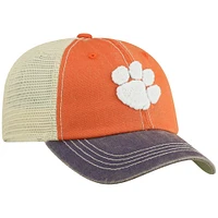Casquette ajustable tout-terrain Clemson Tigers Orange Top of the World pour jeunes