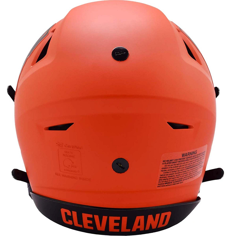  Cleveland Browns Riddell Rave Speed Flex Authentic Helmet