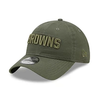 NWE BROWNS OLIVE NFL CORE CLASSIC 2.0 TONAL 9TWENTY NOV HATMENUST