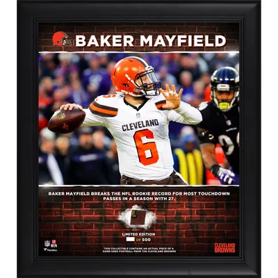 Myles Garrett Cleveland Browns Fanatics Authentic Framed 15 x 17 Player  Collage with a Piece of Game-Used Football