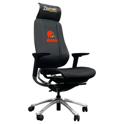 Cleveland Browns Logo PhantomX Gaming Chair - Black
