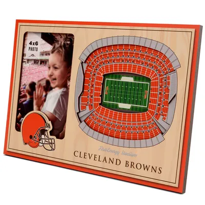 Cleveland Browns 3D StadiumViews Picture Frame - Brown