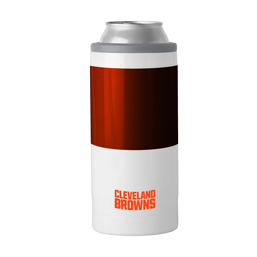 Cleveland Browns 12oz. Colorblock Slim Can Cooler