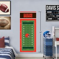 Cleveland Browns - 24'' x 60'' Field Repositionable Decal Growth Chart