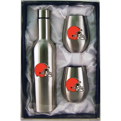 Cleveland Browns 28 oz. Bouteille et 12 oz. Ensemble de gobelets