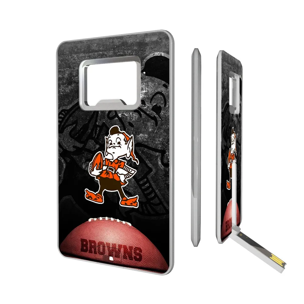 Lids Cleveland Browns 32GB Legendary Design Credit Card USB Drive with  Bottle Opener