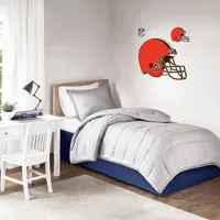 Cleveland Browns - Autocollant mural repositionnable pour casque d'équipe 36''