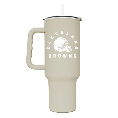 Cleveland Browns 40oz. Sand Soft Touch Tumbler