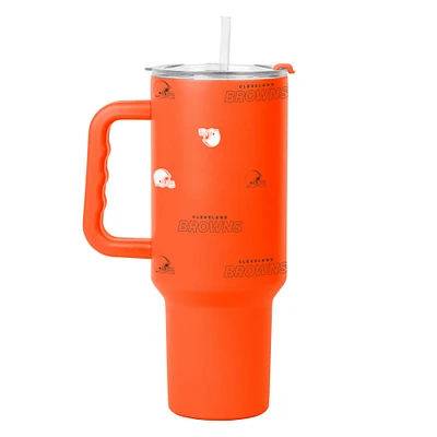 Cleveland Browns 40oz. Step and Repeat Powder Coat Tumbler