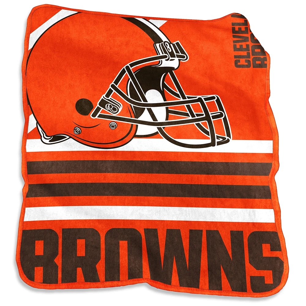 Lids Cleveland Browns 50'' x 60'' Plush Raschel Throw