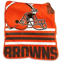 Cleveland Browns 50'' x 60'' Plush Raschel Throw