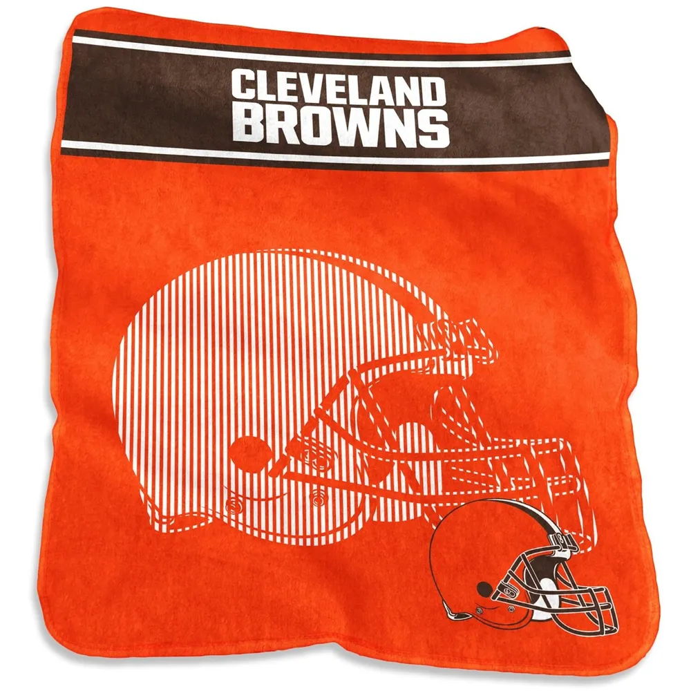 Lids Cleveland Browns 60'' x 80'' XL Raschel Plush Throw Blanket