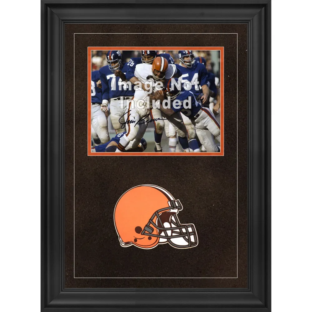 Cleveland Browns Fanatics Authentic Brown Framed Logo Jersey Display Case