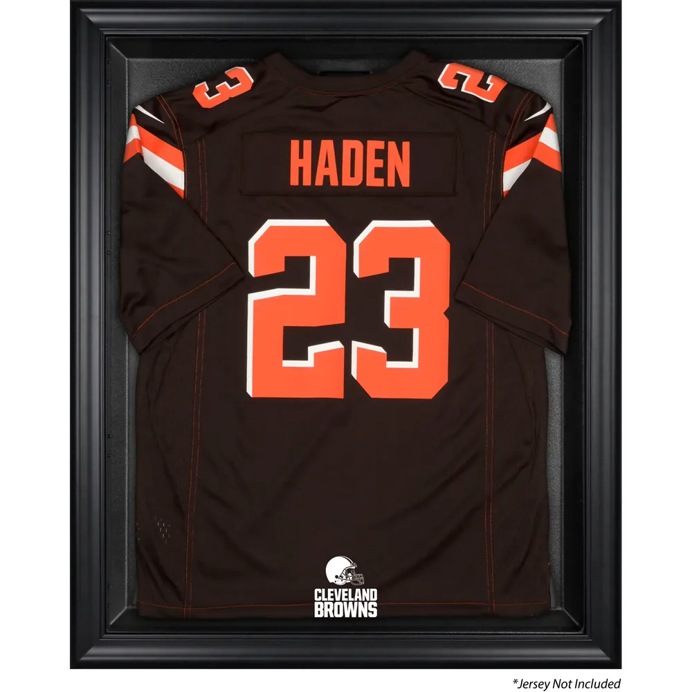 Fanatics Authentic NFL Shield Brown Framed Logo Jersey Display