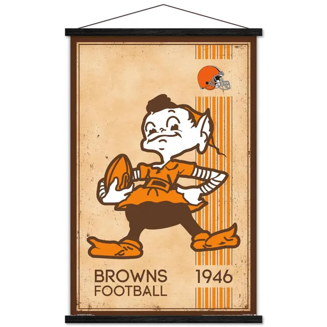 Lids Cleveland Browns Brownie The Elf 16'' Team Logo Cutout