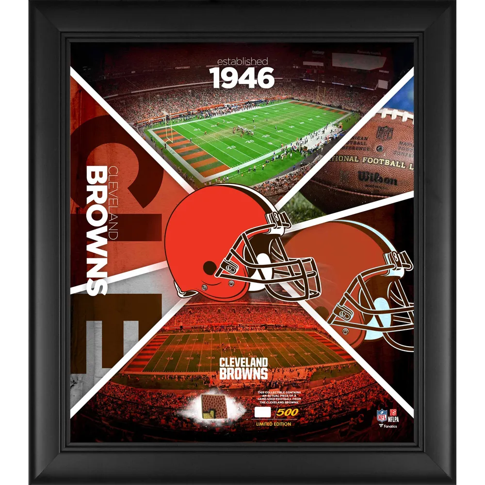 Lids Cleveland Browns Fanatics Authentic Framed 15 x 17 Team