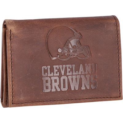 Cleveland Browns Leather Team Tri-Fold Wallet