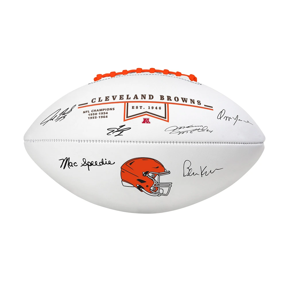 Ballon de football signature Cleveland Browns Legends