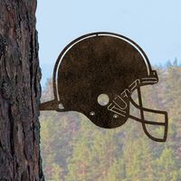 Cleveland Browns Metal Garden Art Helmet Spike