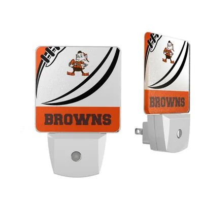 Cleveland Browns Passtime Design Nightlight 2-Pack