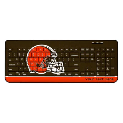 Cleveland Browns Personalized Wireless Keyboard