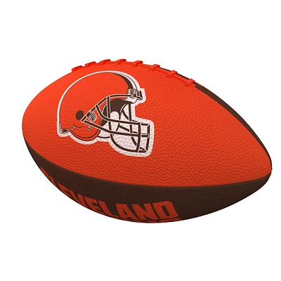 Ballon de football junior avec logo Pinwheel des Cleveland Browns