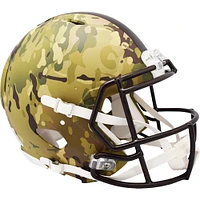 Casque de football authentique Cleveland Browns Riddell Camo Alternate Revolution Speed