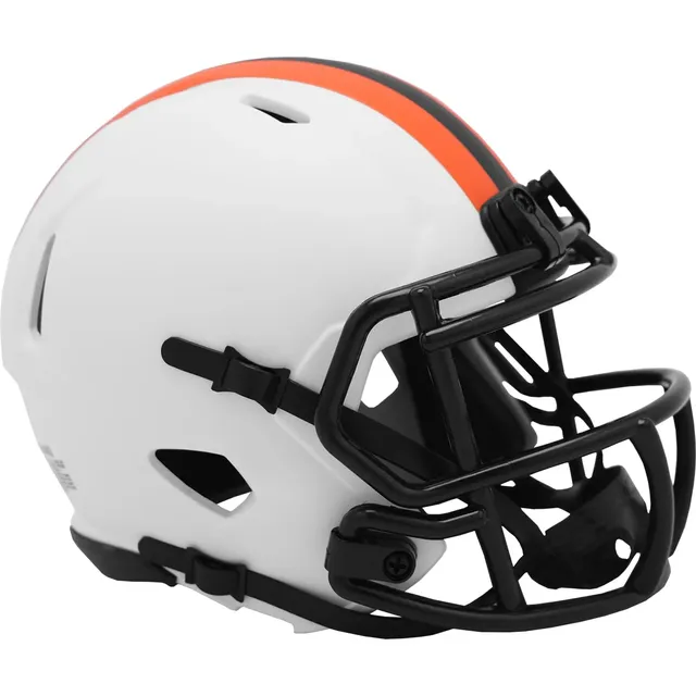 Cleveland Browns Riddell White Lunar Eclipse SpeedFlex Football Helmet