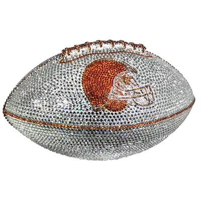 Cleveland Browns Swarovski Crystal Football