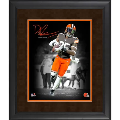 Lids Myles Garrett Cleveland Browns Fanatics Authentic Facsimile Signature  Framed 11 x 14 Spotlight Photograph