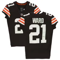 Lids Denzel Ward Cleveland Browns Fanatics Authentic Game-Used #21 Jersey  vs. Miami Dolphins on November 13, 2022 - Brown