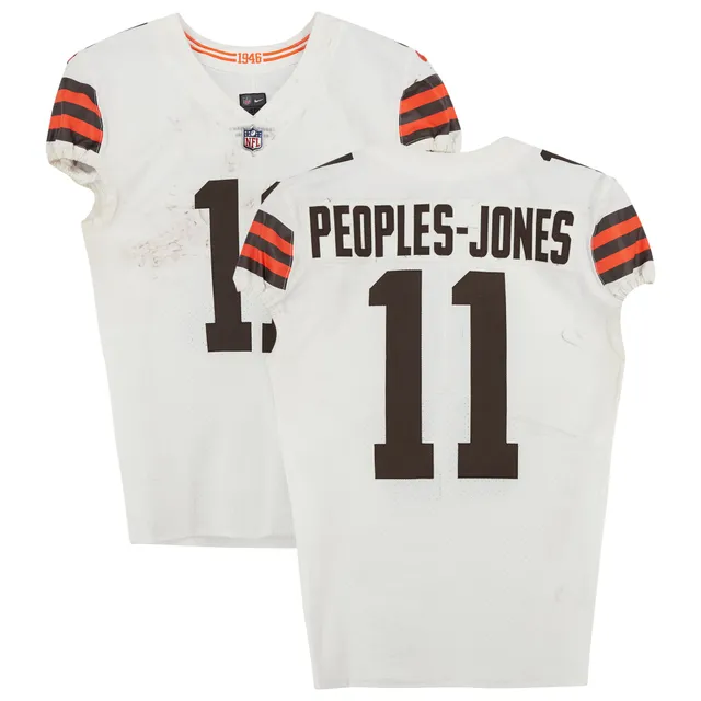 Marvin Jones Jr. Jacksonville Jaguars Game-Used #11 White Jersey vs.  Tennessee Titans on December 11