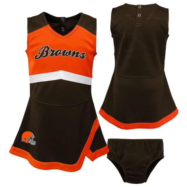 Robe pull Captain Cleveland Browns Cheer pour bébé fille