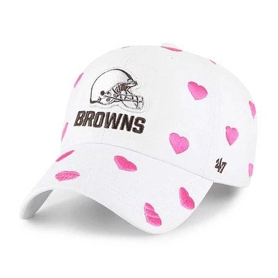 Casquette réglable Cleveland Browns Surprise Clean Up pour tout-petit '47 pour fille