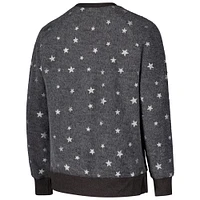 Sweat-shirt à capuche en polaire Shimmer Star Raglan pour filles Wes & Willy Gray des Cleveland Browns