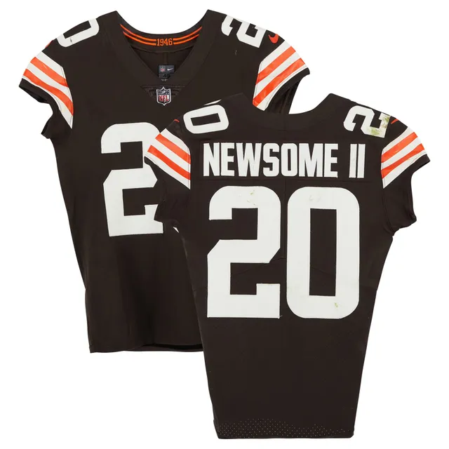 Lids Greg Newsome II Cleveland Browns Fanatics Authentic Game