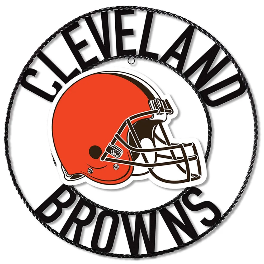 Lids Cleveland Browns Imperial 24'' Wrought Iron Wall Art