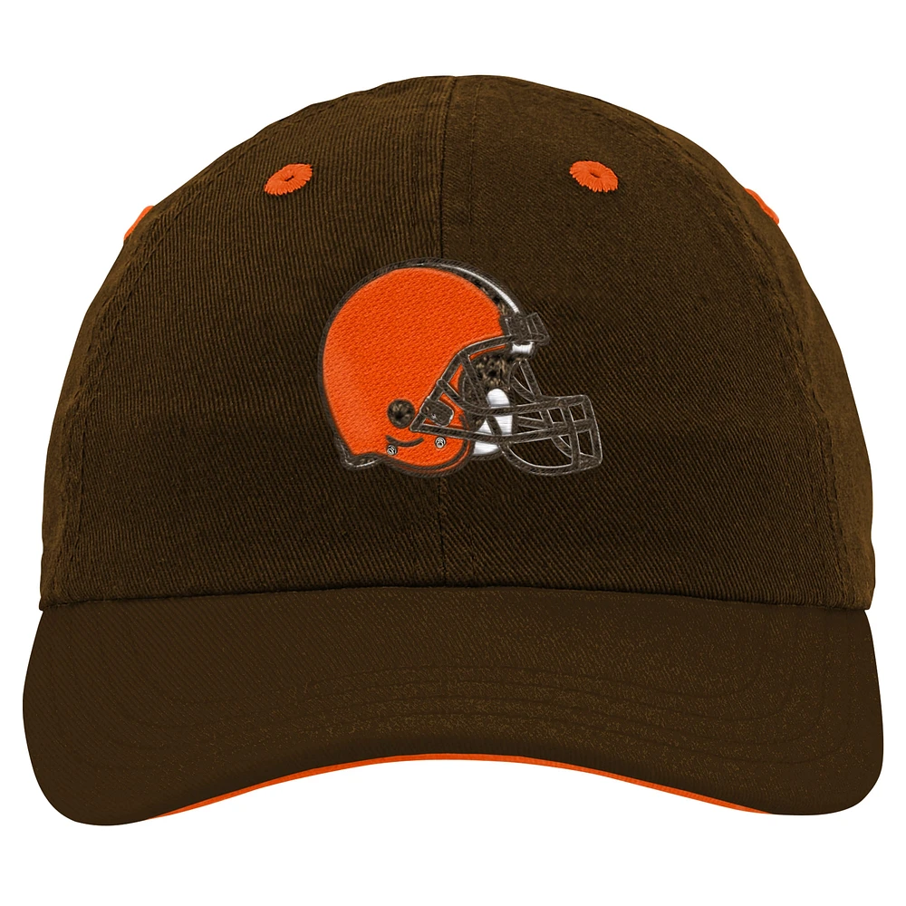 Infant Brown Cleveland Browns Team Slouch Flex Hat