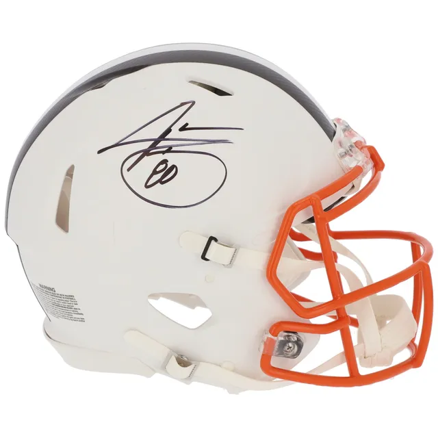 Cleveland Browns Riddell LUNAR Alternate Revolution Speed Mini Football  Helmet