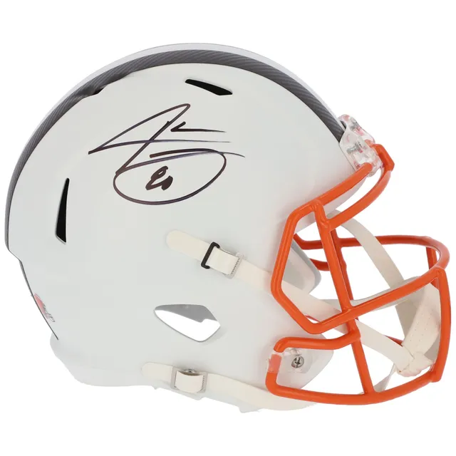 Cleveland Browns Riddell LUNAR Alternate Revolution Speed Mini Football  Helmet