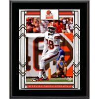 Plaque de joueur sublimée Jeremiah Owusu-Koramoah Cleveland Browns 10,5" x 13"