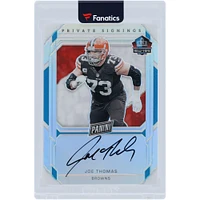 Joe Thomas Cleveland Browns Autographed 2023 Panini Hall Of Fame Signatures #JT #18/25 Card
