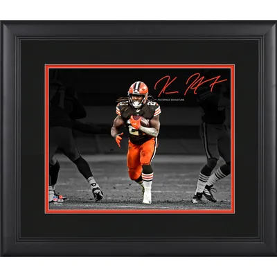 Lids Nick Chubb Cleveland Browns Fanatics Authentic 16 x 20