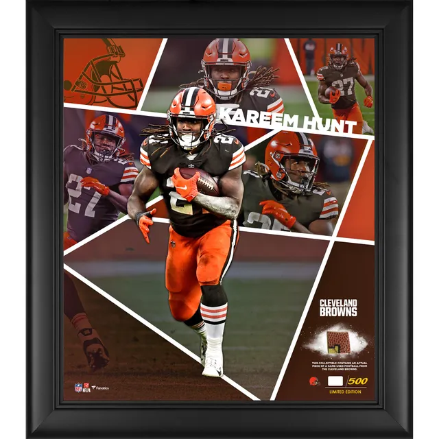 Lids Kareem Hunt Cleveland Browns Fanatics Authentic 15 x 17 Framed  Player Panel Collage