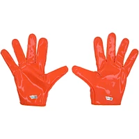 Gants Nike orange utilisés par Kareem Hunt pour le match des Cleveland Browns contre les Washington Commanders le 1er janvier 2023