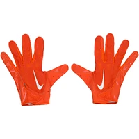 Gants Nike orange utilisés par Kareem Hunt pour le match des Cleveland Browns contre les Washington Commanders le 1er janvier 2023